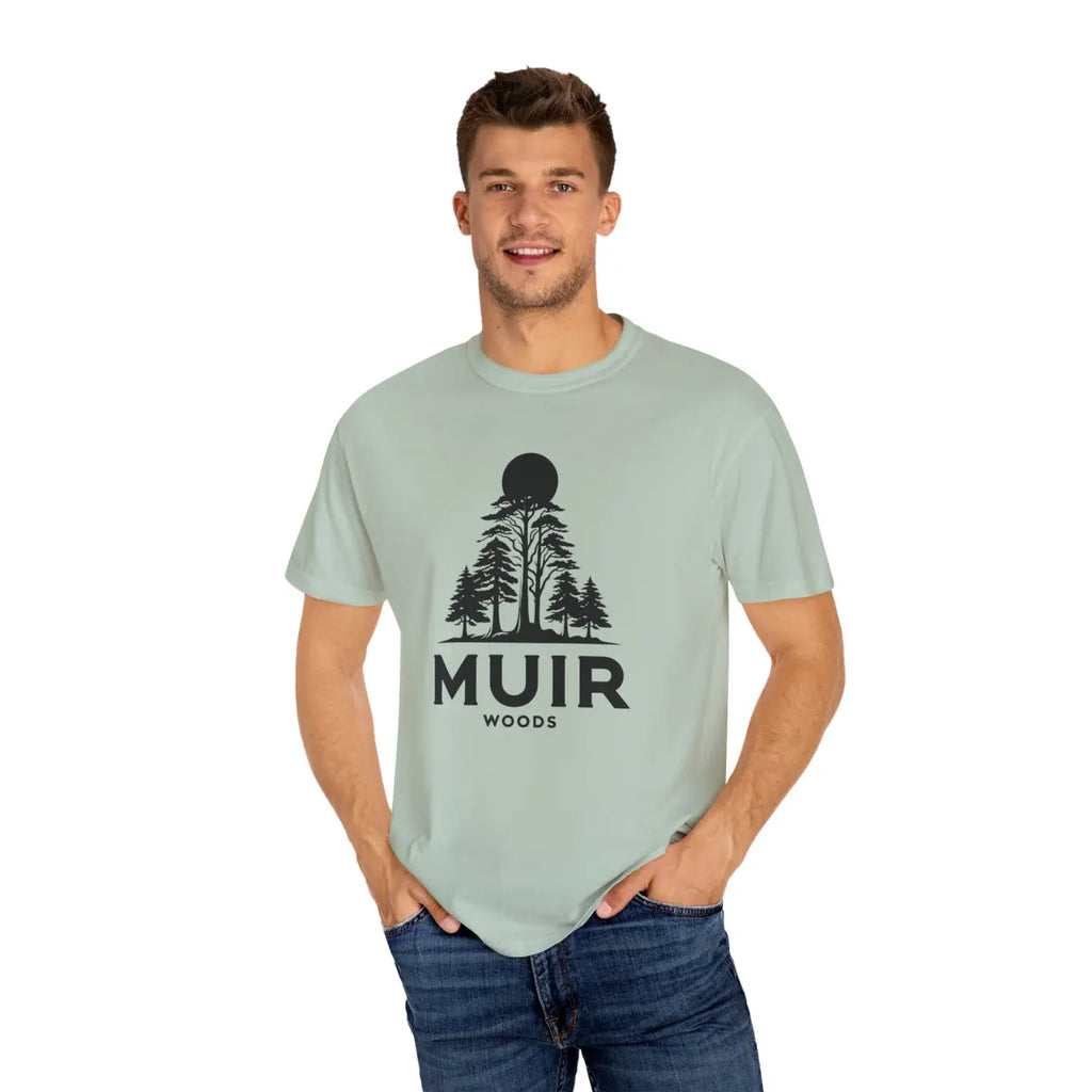 Premium Muir Woods Graphic Unisex Outdoor Shirt - Eco Tee - DipaliZ
