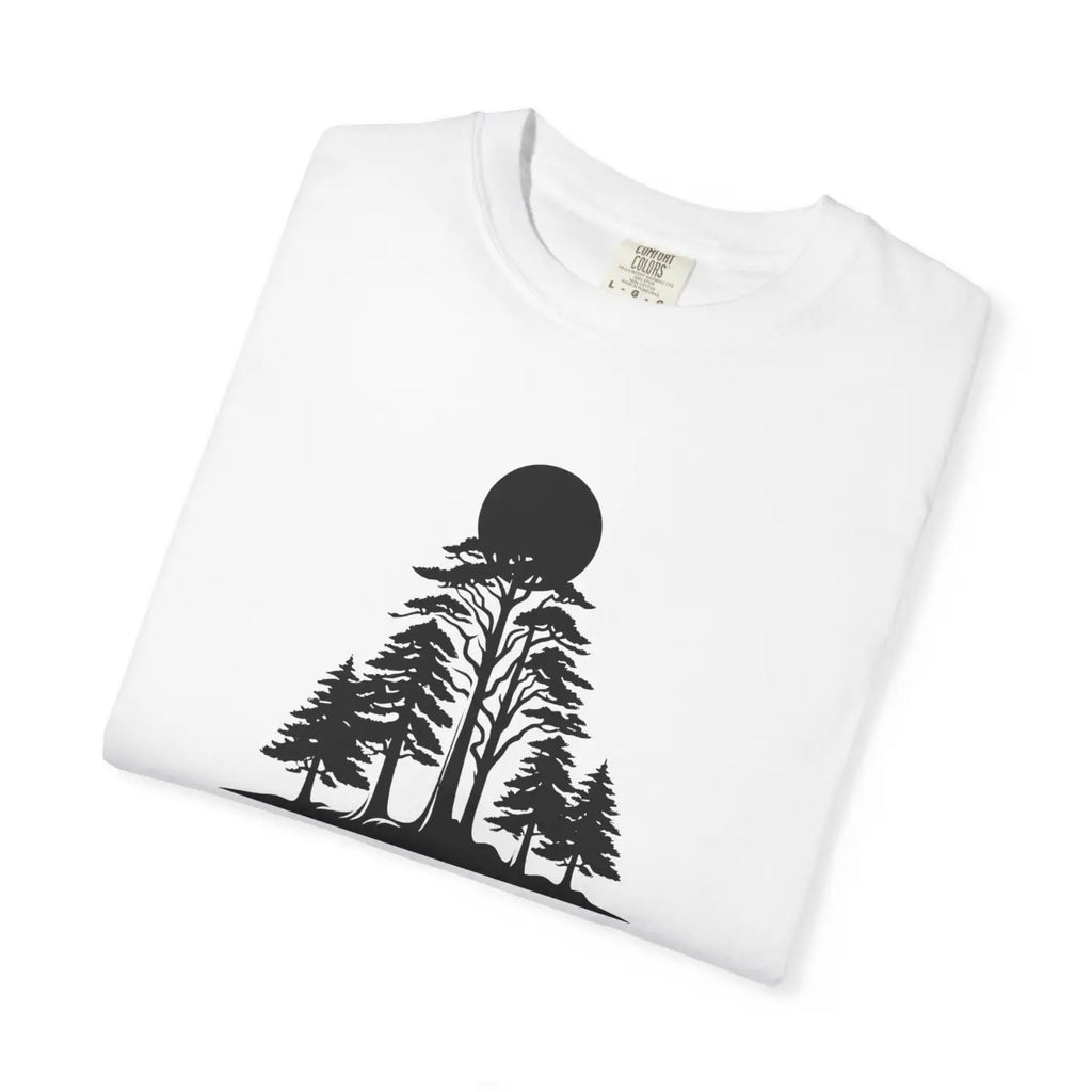 Premium Muir Woods Graphic Unisex Outdoor Shirt - Eco Tee - DipaliZ