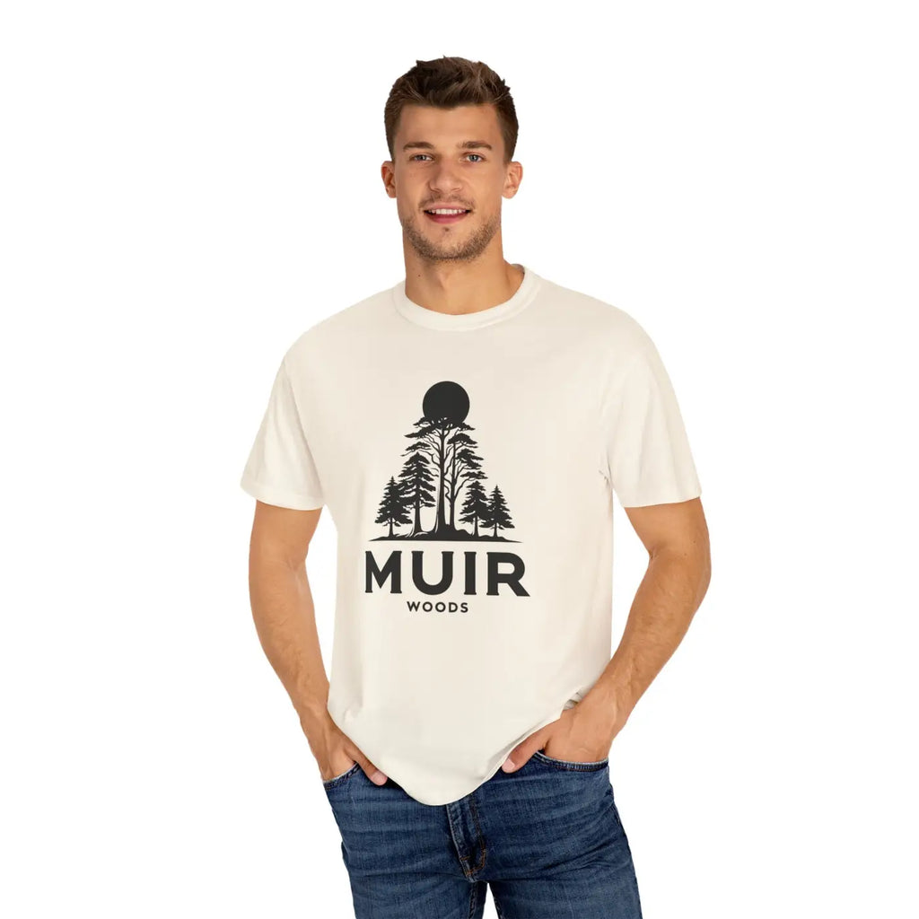 Premium Muir Woods Graphic Unisex Outdoor Shirt - Eco Tee - DipaliZ