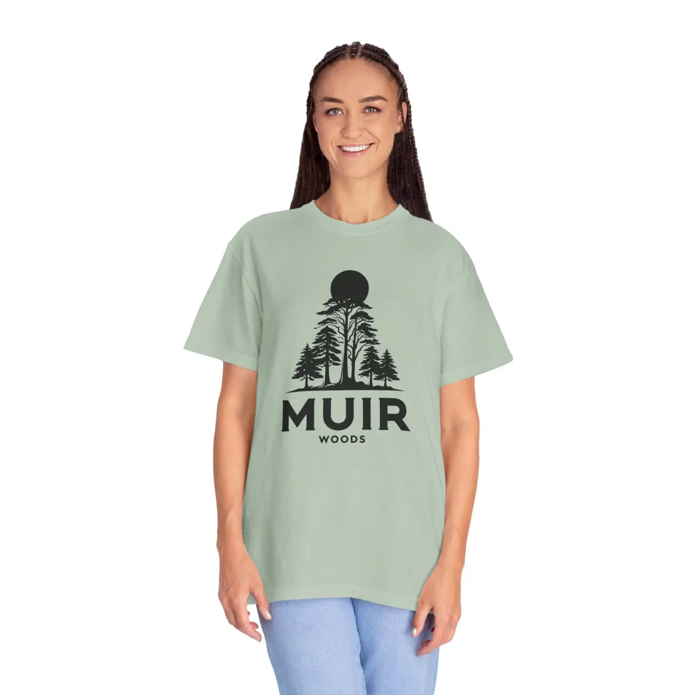 Premium Muir Woods Graphic Unisex Outdoor Shirt - Eco Tee - DipaliZ