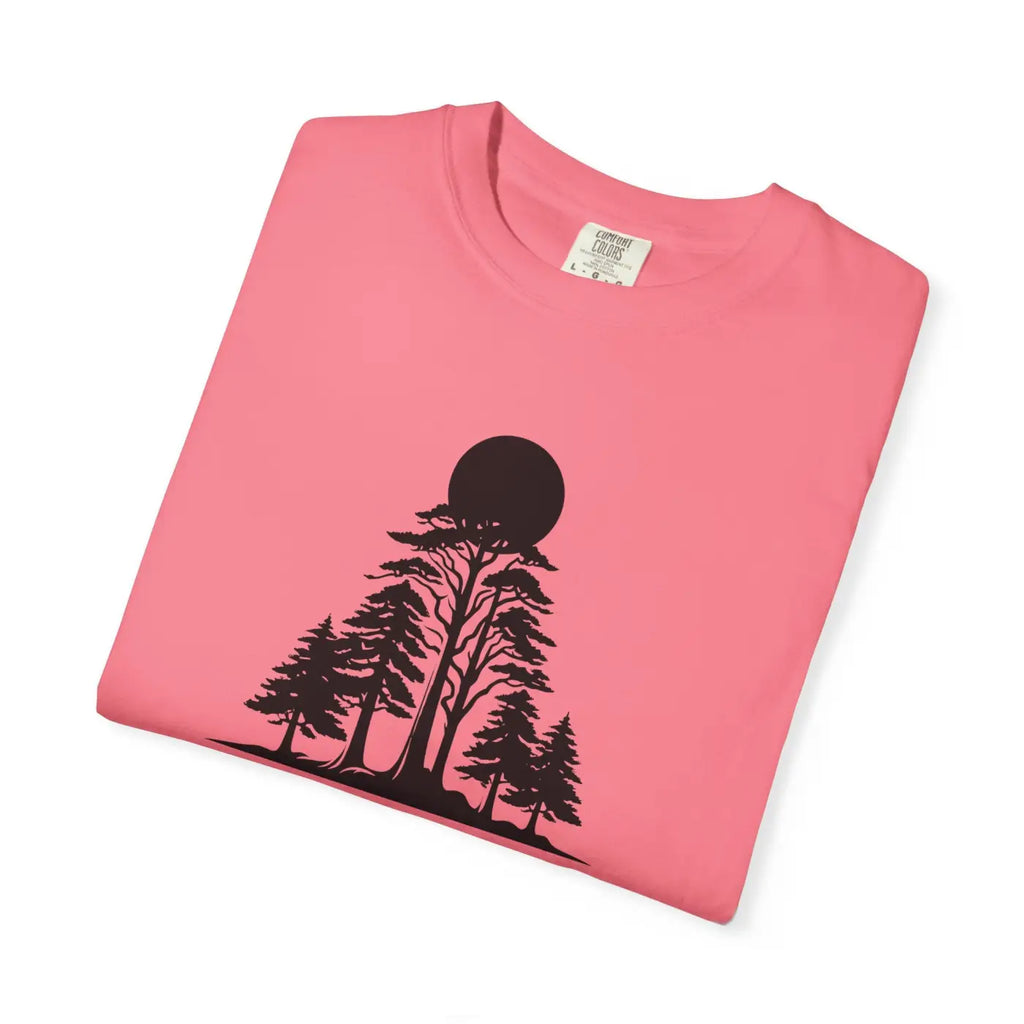 Premium Muir Woods Graphic Unisex Outdoor Shirt - Eco Tee - DipaliZ