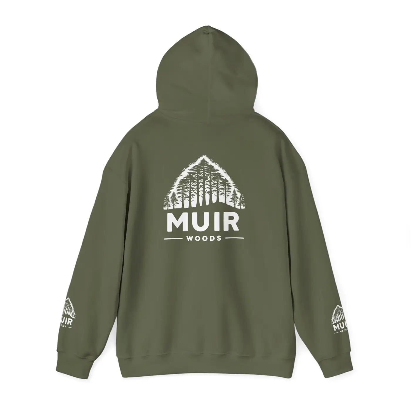 Muir Woods Hoodie - Premium Forest Design - DipaliZ
