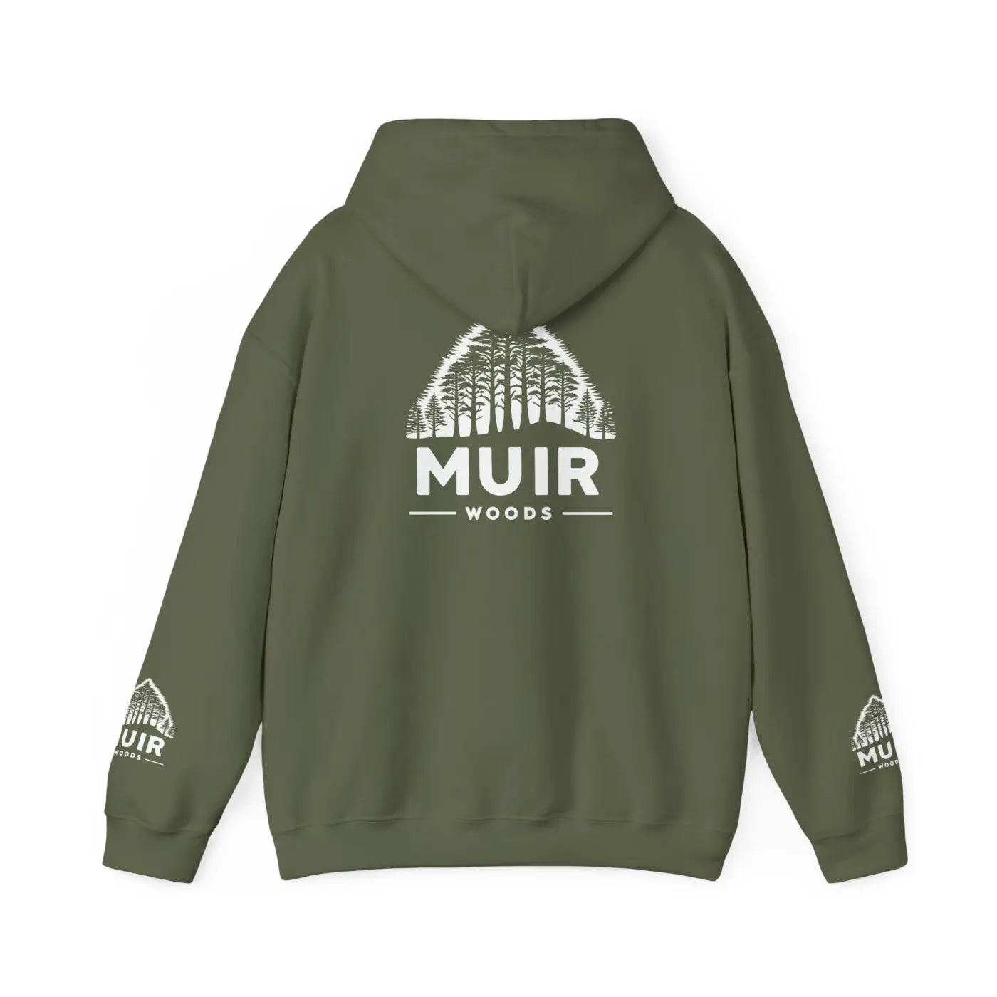 Muir Woods Hoodie - Premium Forest Design - DipaliZ
