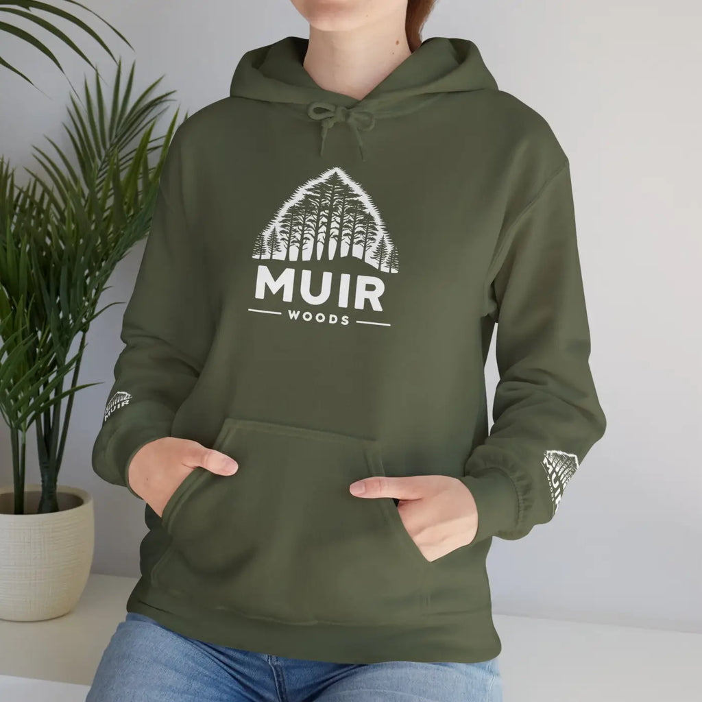 Muir Woods Hoodie - Premium Forest Design - DipaliZ