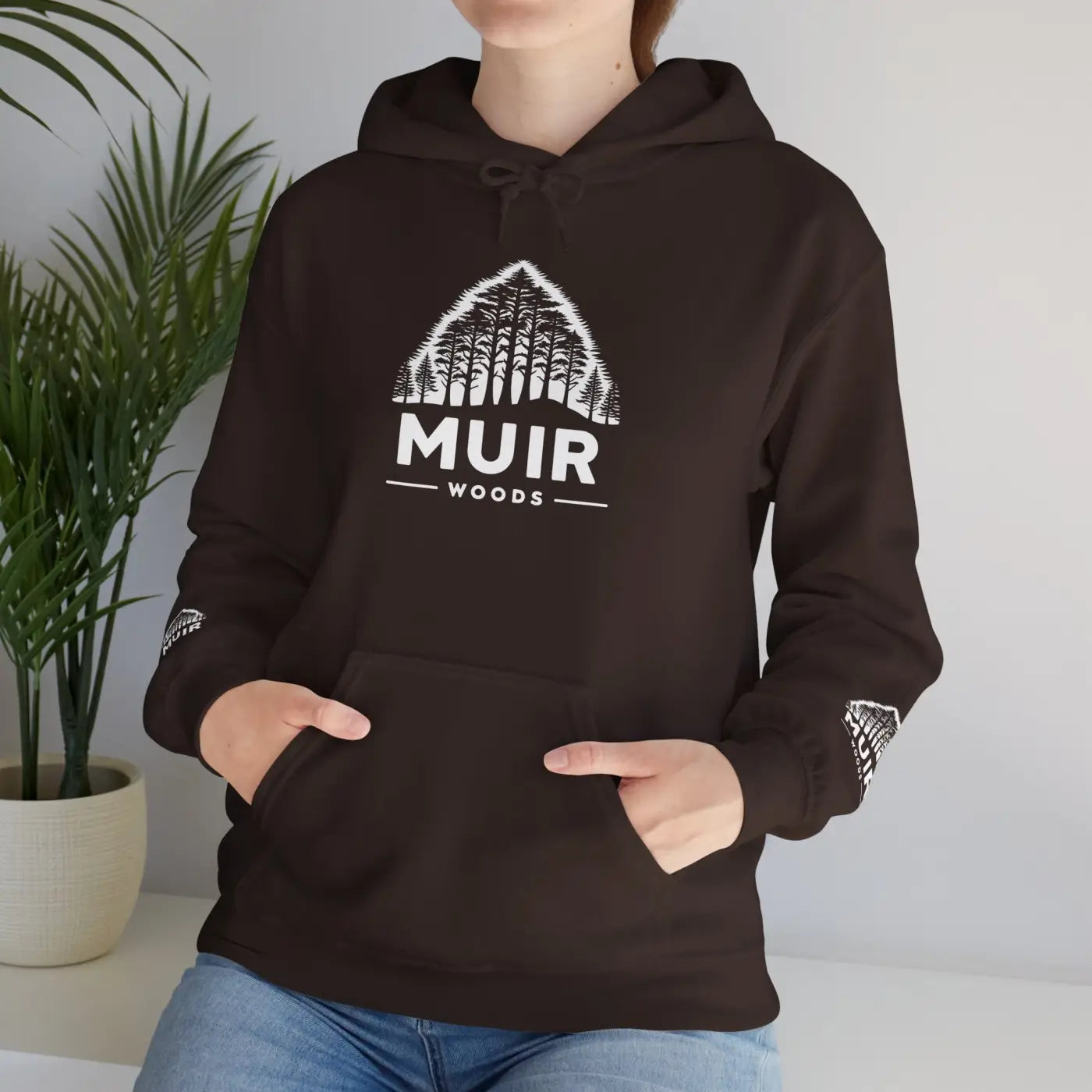 Muir Woods Hoodie - Premium Forest Design - DipaliZ