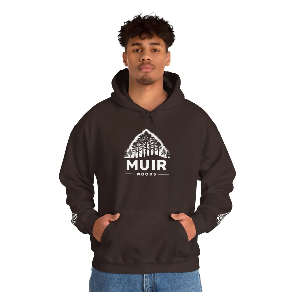 Muir Woods Hoodie - Premium Forest Design - DipaliZ