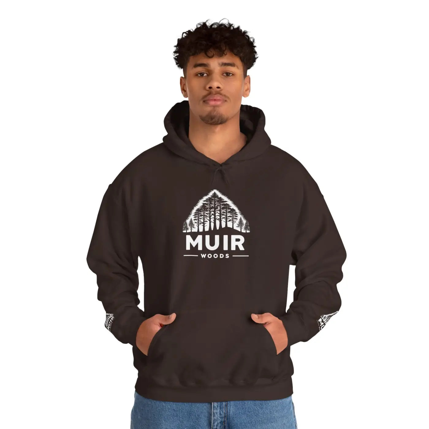 Muir Woods Hoodie - Premium Forest Design - DipaliZ