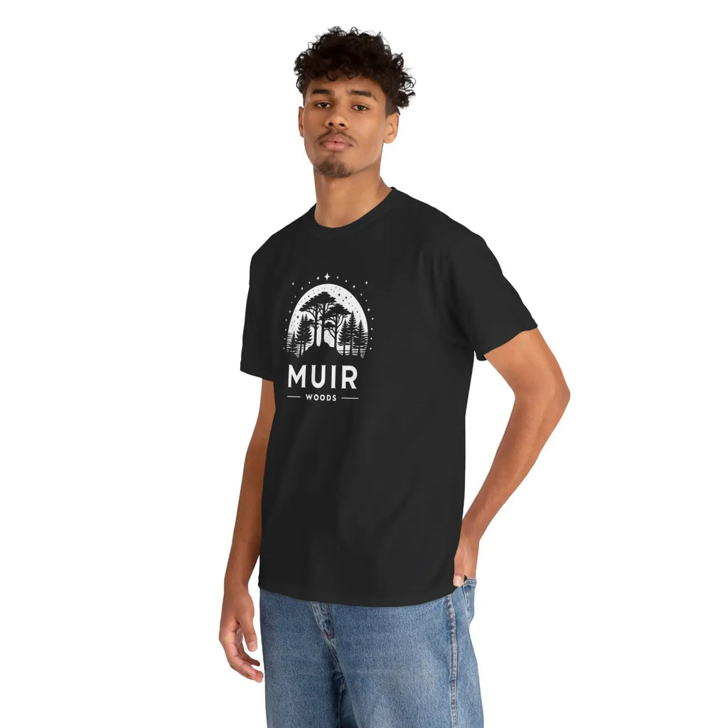 Premium Unisex Heavy Cotton Tee - Muir Woods Adventure - DipaliZ
