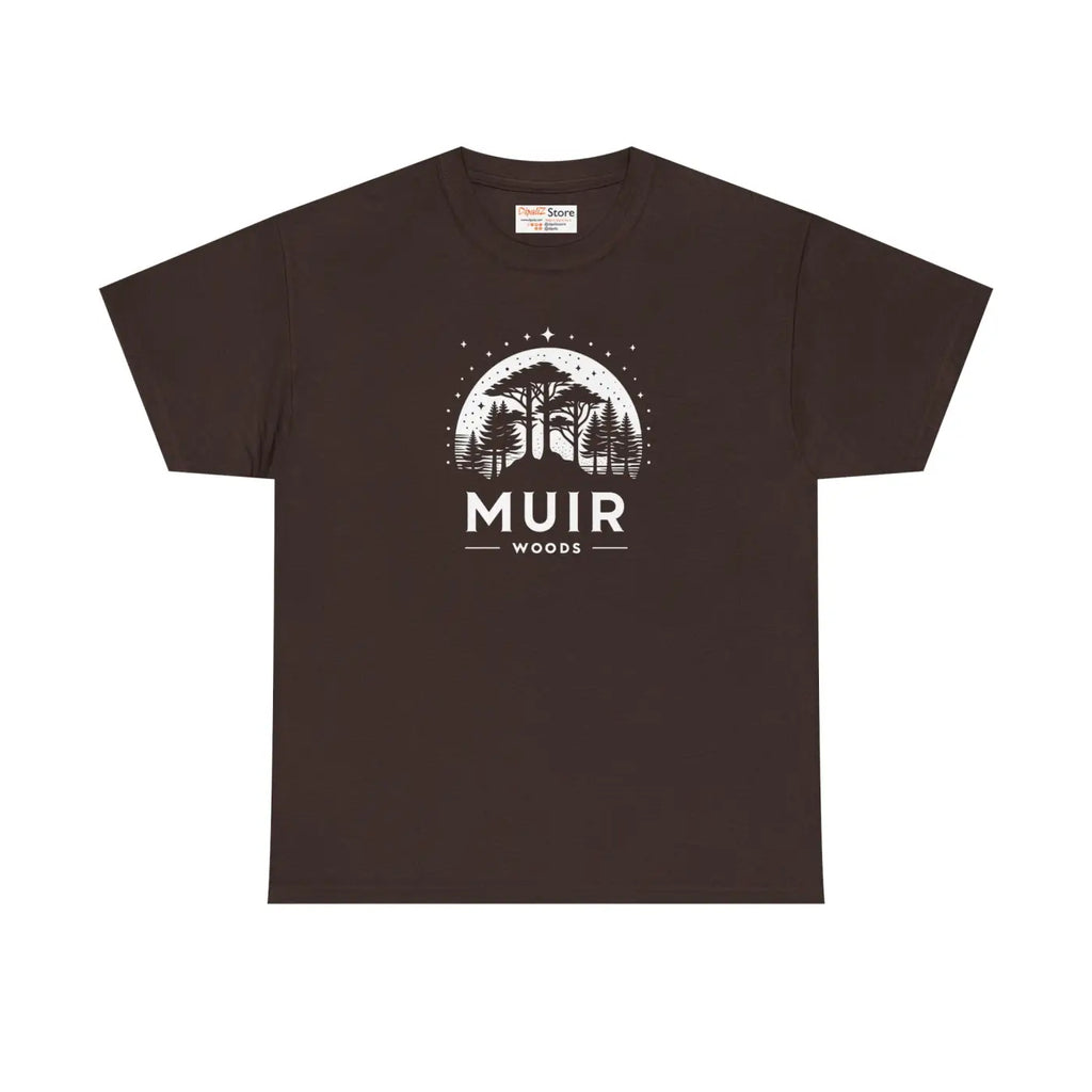 Premium Unisex Heavy Cotton Tee - Muir Woods Adventure - DipaliZ