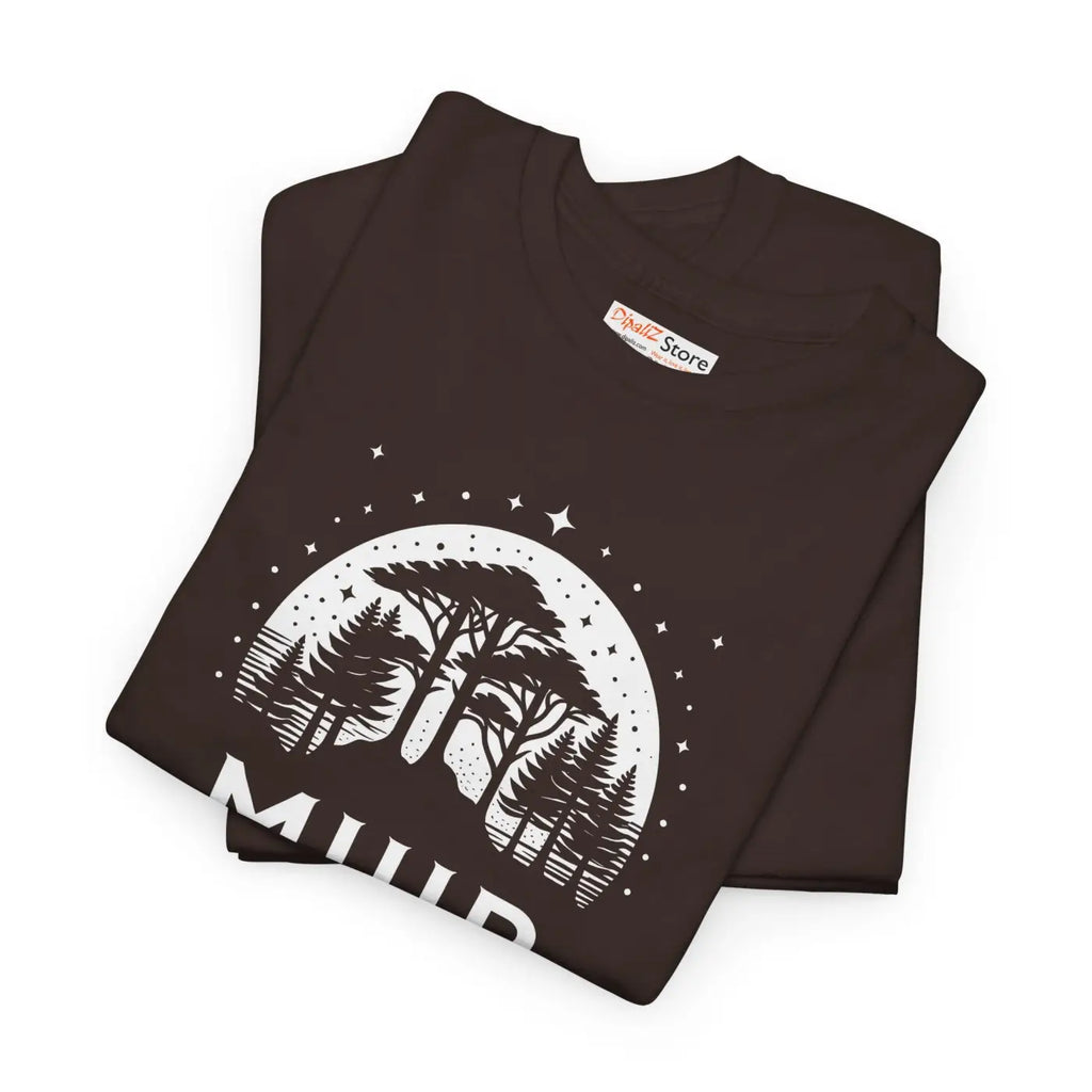 Premium Unisex Heavy Cotton Tee - Muir Woods Adventure - DipaliZ