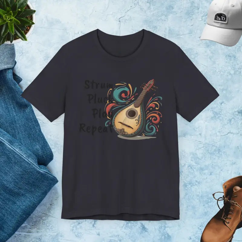 Rockin Comfort Unisex Jersey Short Sleeve Tee - Music Lovers - DipaliZ