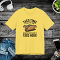 Taco Time Tee - Airlume Combed Ribbed Knit Collar - DipaliZ