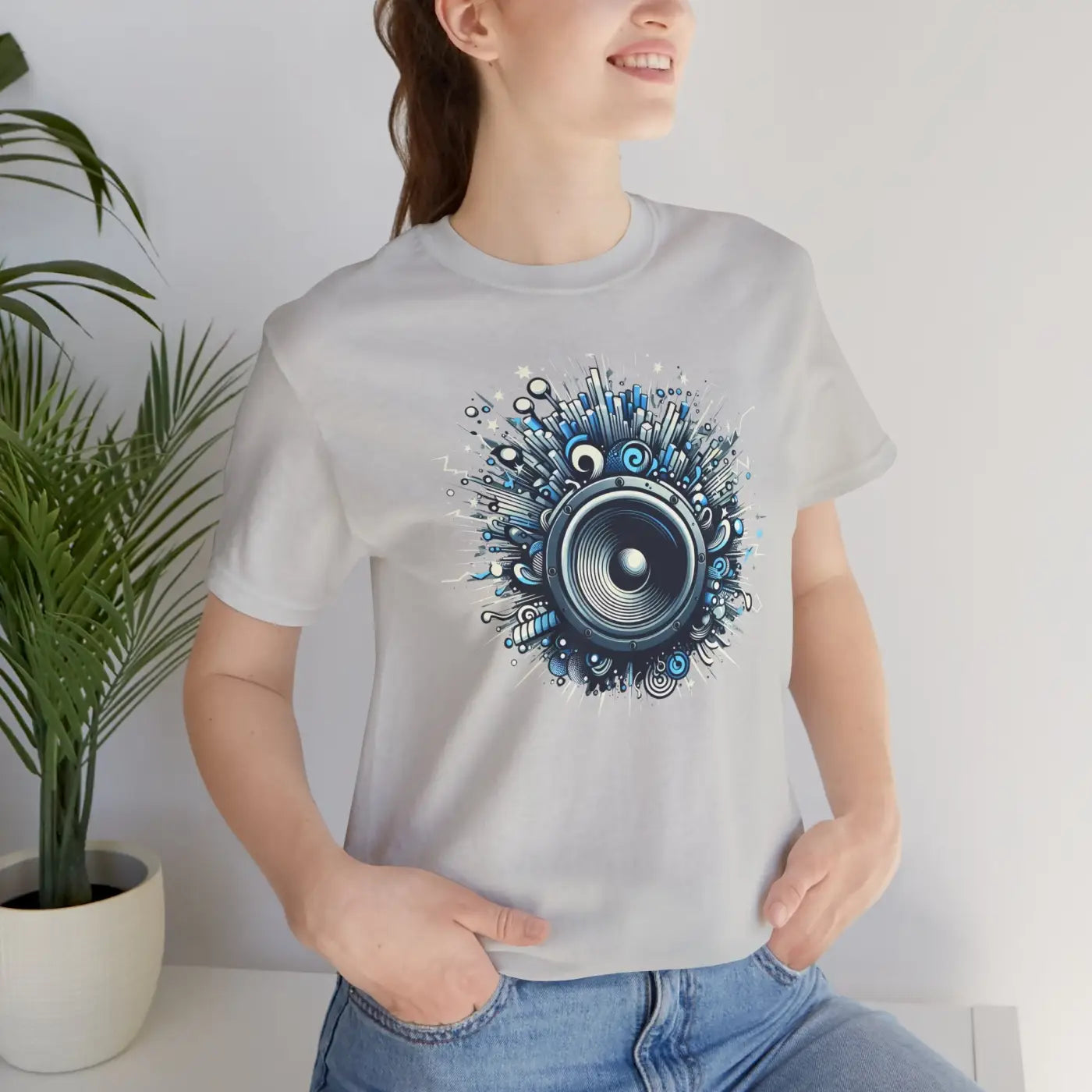 Trendy Music Vibes Unisex Tee - Comfort and Style - DipaliZ