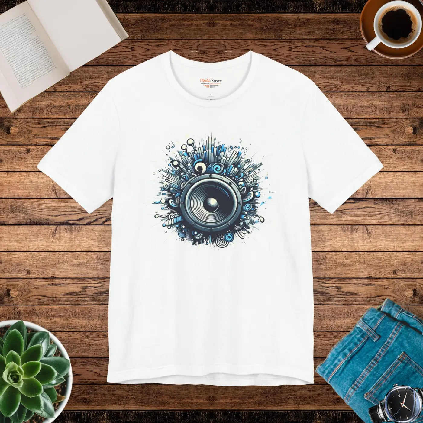 Trendy Music Vibes Unisex Tee - Comfort and Style - DipaliZ