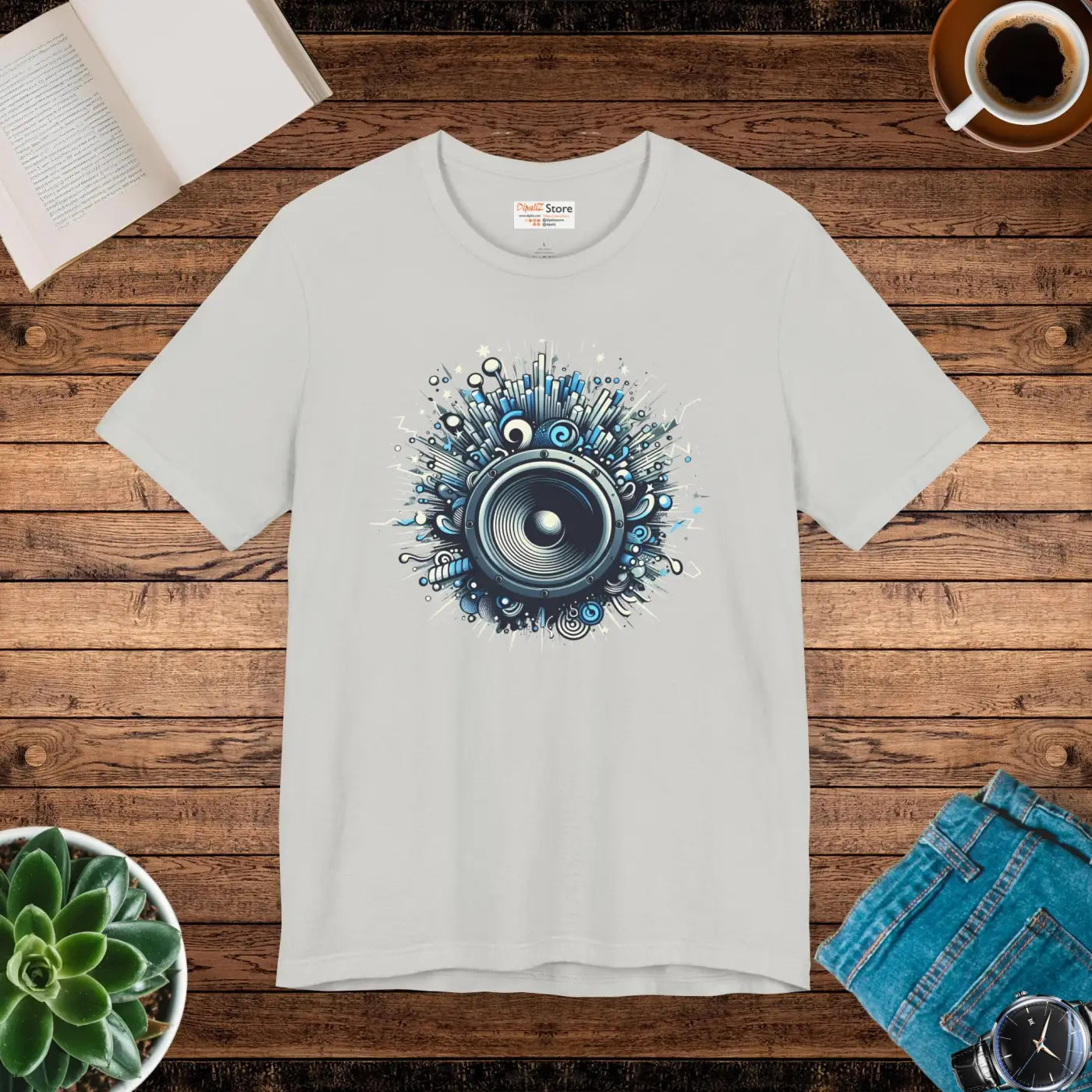 Trendy Music Vibes Unisex Tee - Comfort and Style - DipaliZ