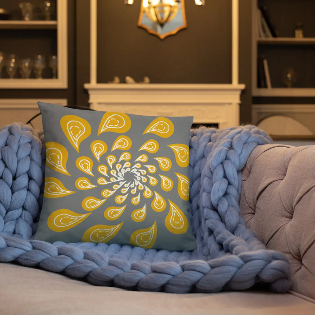 Premium Quality Throw Pillow - Concealed Zipper Design - DipaliZ