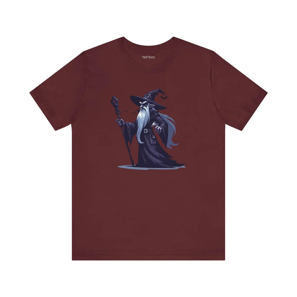 Mysterious Warlock Unisex Jersey Tee - Airlume Combed - DipaliZ