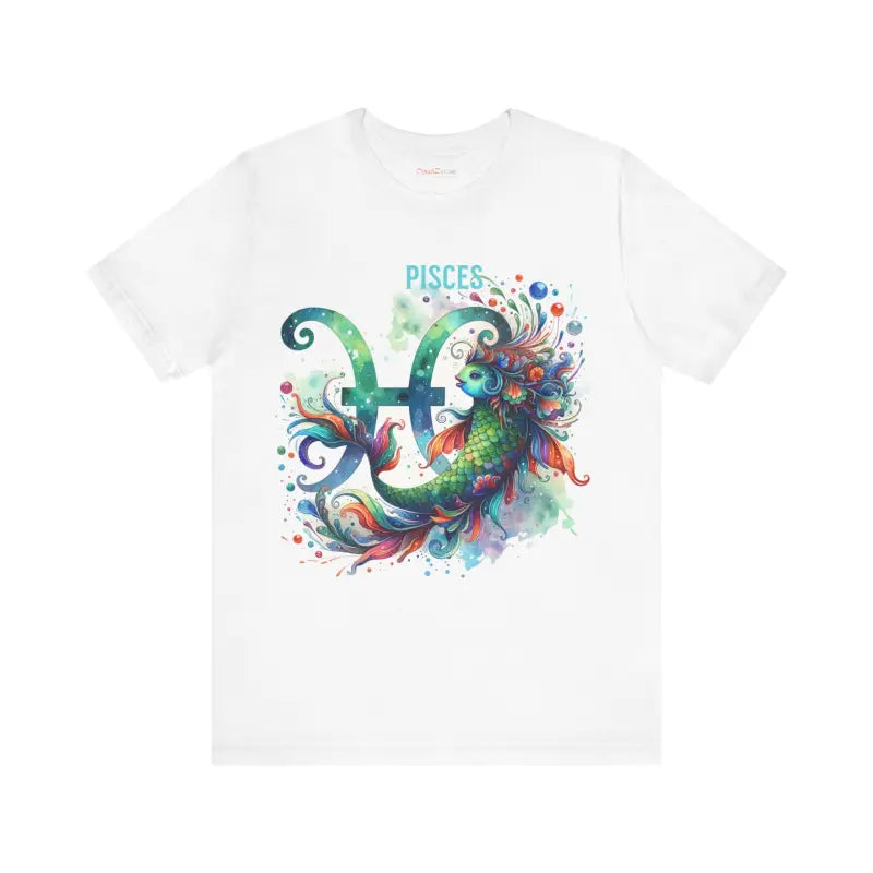 Mystic Pisces Unisex Jersey Short Sleeve Zodiac Tee - DipaliZ