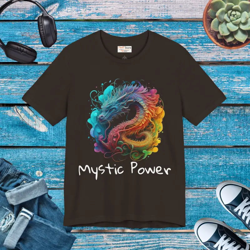 Mystic Power Dragon Unisex Jersey Short Sleeve Tee - DipaliZ