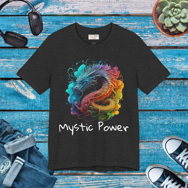 Mystic Power Dragon Unisex Jersey Short Sleeve Tee - DipaliZ