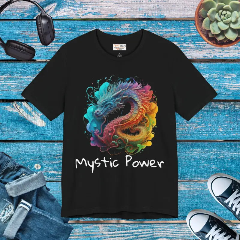 Mystic Power Dragon Unisex Jersey Short Sleeve Tee - DipaliZ