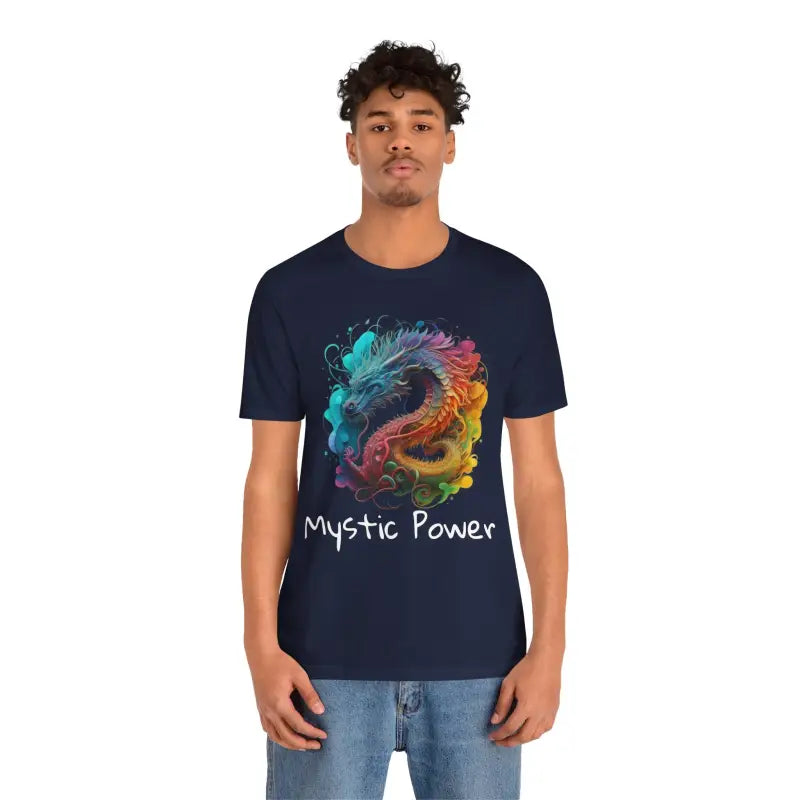 Mystic Power Dragon Unisex Jersey Short Sleeve Tee - DipaliZ
