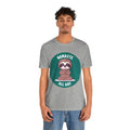 Yoga Unisex Jersey Tee - Quality Print Tapered Shoulders - DipaliZ