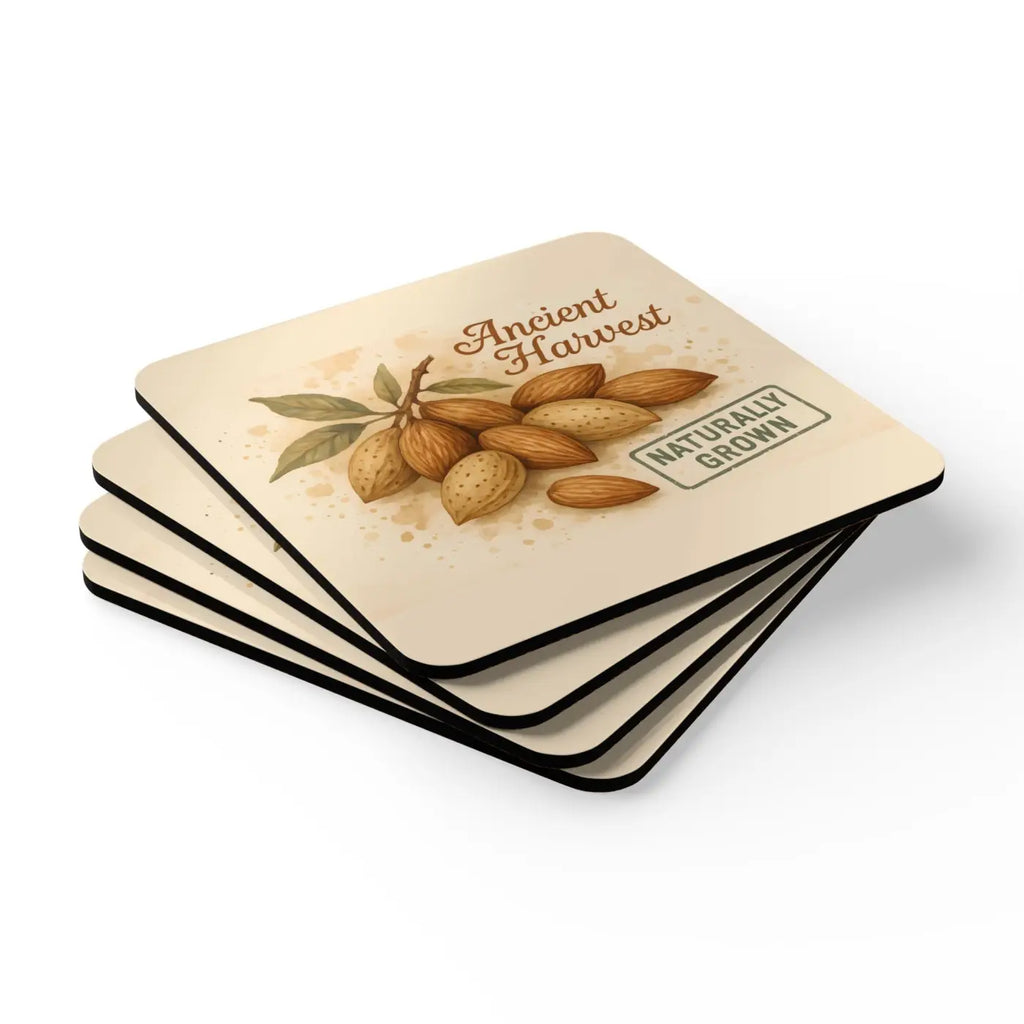 Corkwood Coaster Set - Eco Chic Home Decor - DipaliZ
