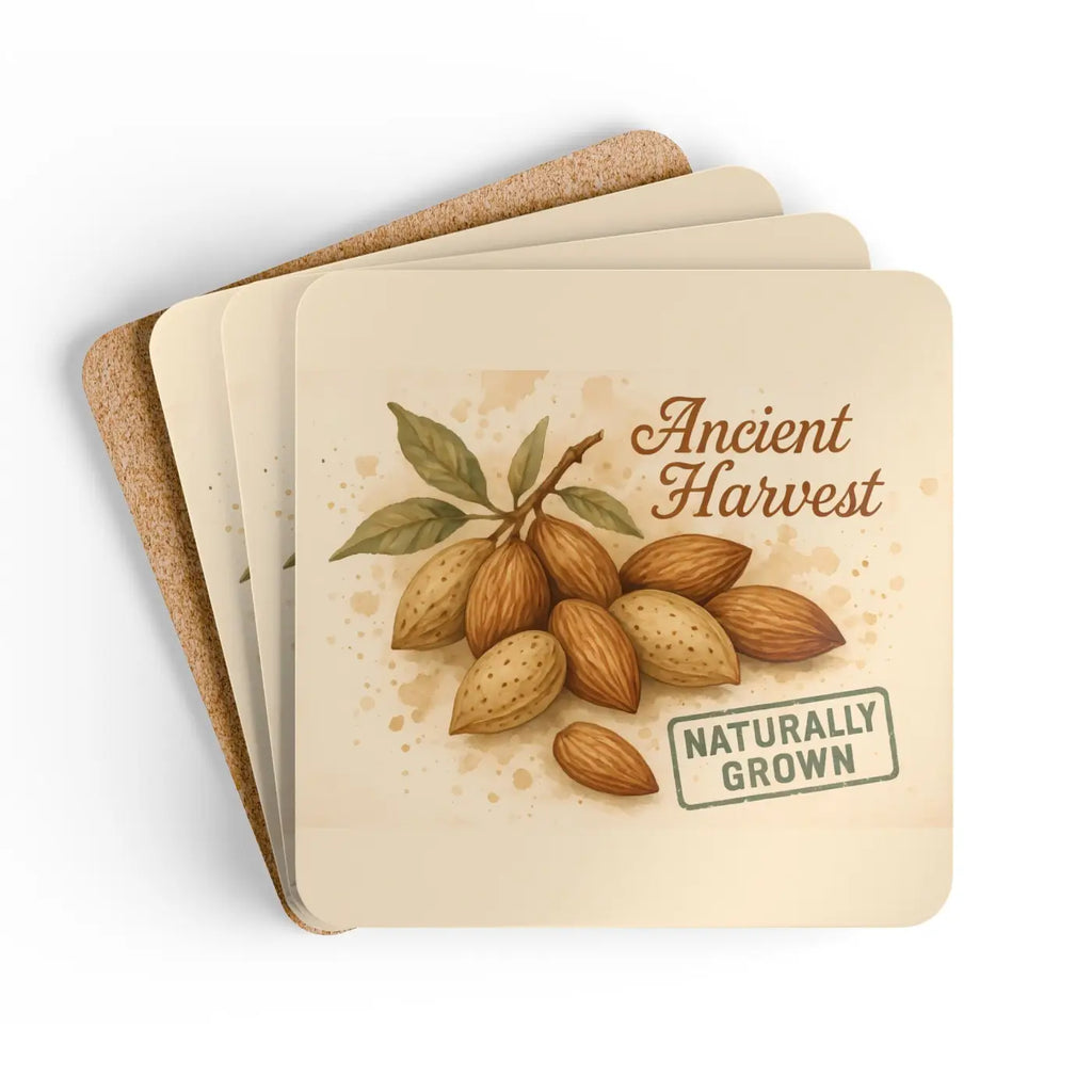 Corkwood Coaster Set - Eco Chic Home Decor - DipaliZ