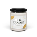 Scented Soy Candle - Long-Lasting Aroma Cotton Wick - DipaliZ