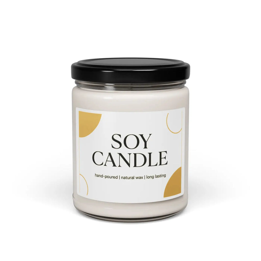 Scented Soy Candle - Long-Lasting Aroma Cotton Wick - DipaliZ