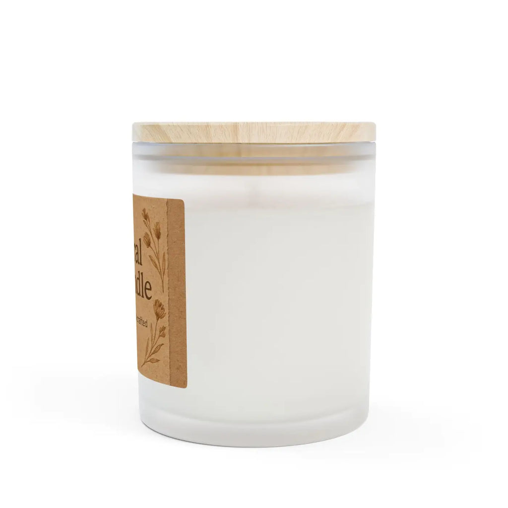Natural Soy Candle - Unique Wooden Wick Soothing Ambiance - DipaliZ