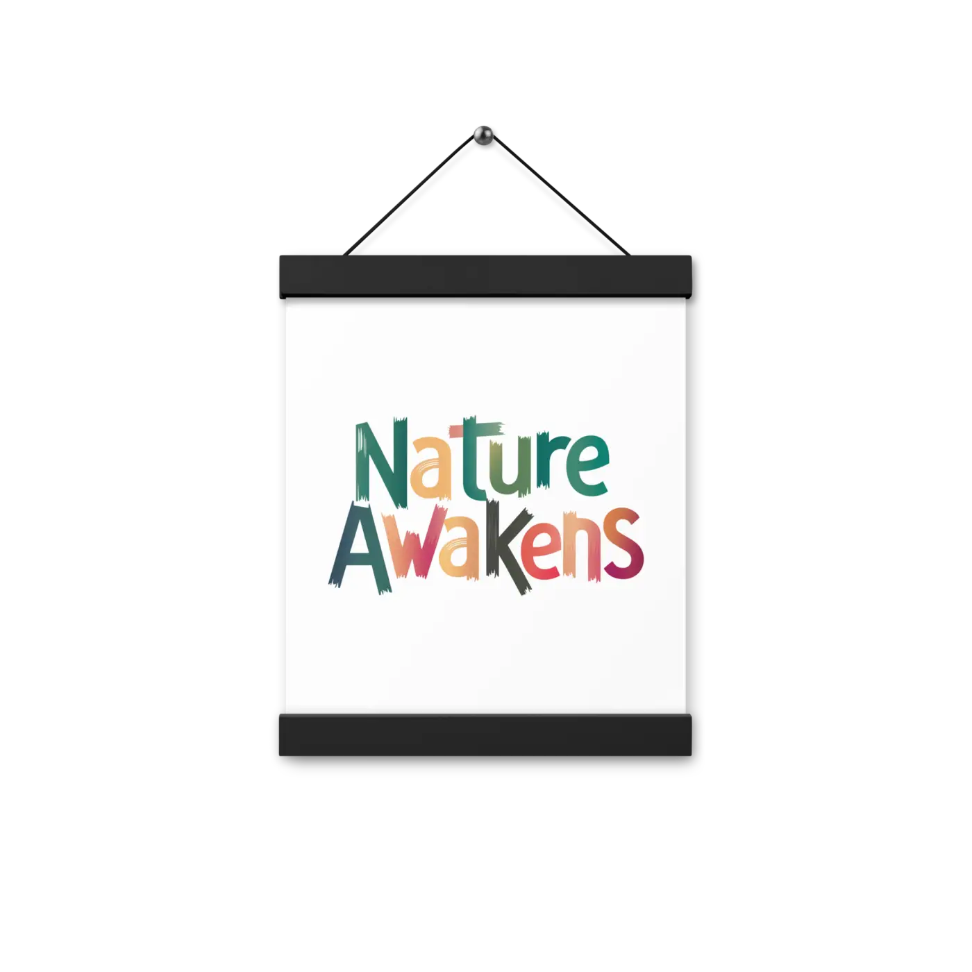 Dynamic Brand Wooden Hanger Poster - Matte Japanese Paper - DipaliZ