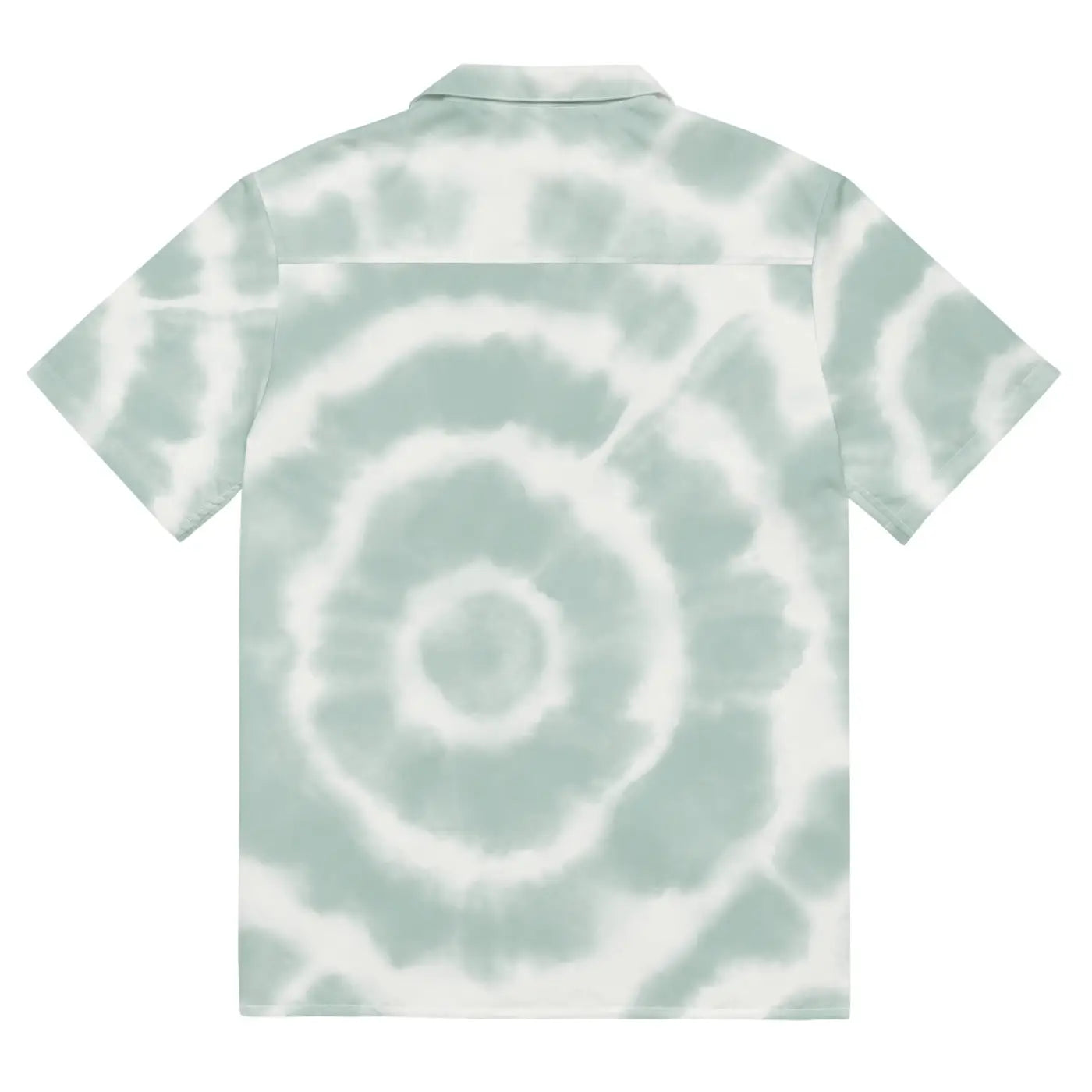 Unisex Button Shirt - Nature Flower Tie-Dye Design - DipaliZ