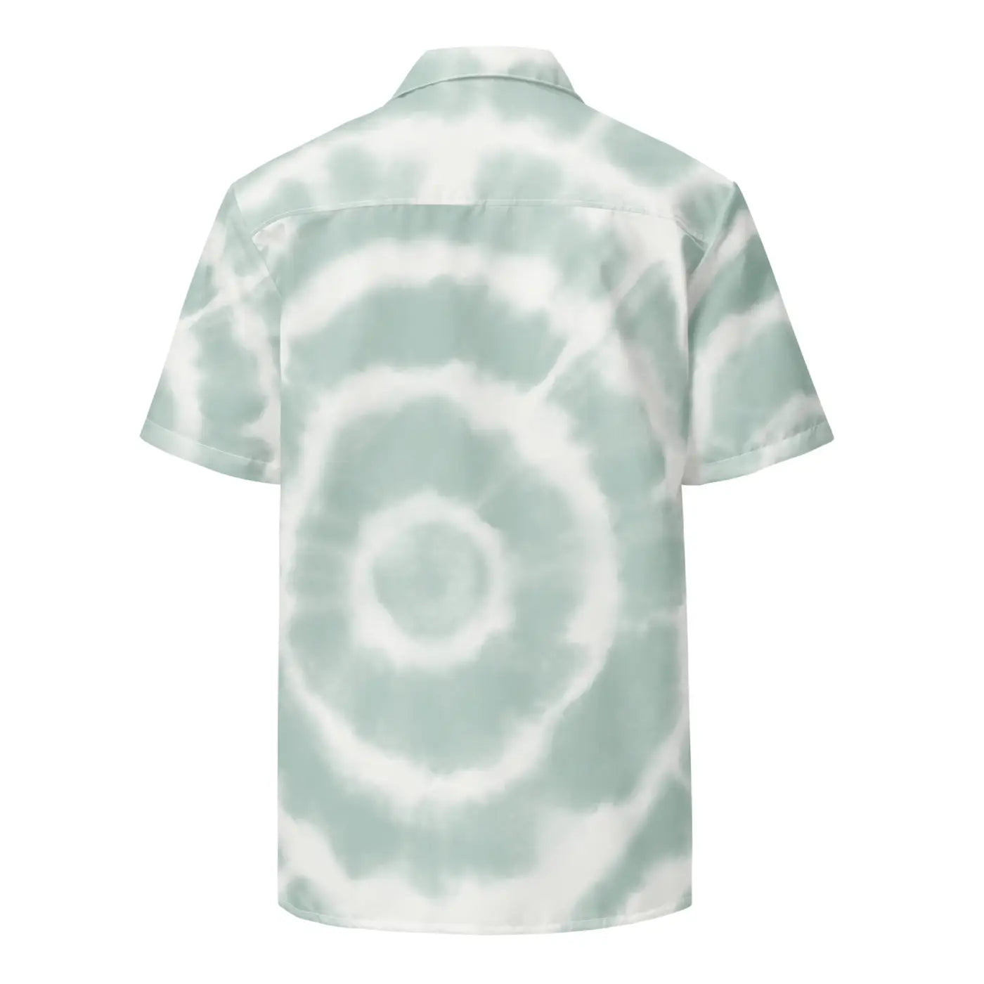Unisex Button Shirt - Nature Flower Tie-Dye Design - DipaliZ