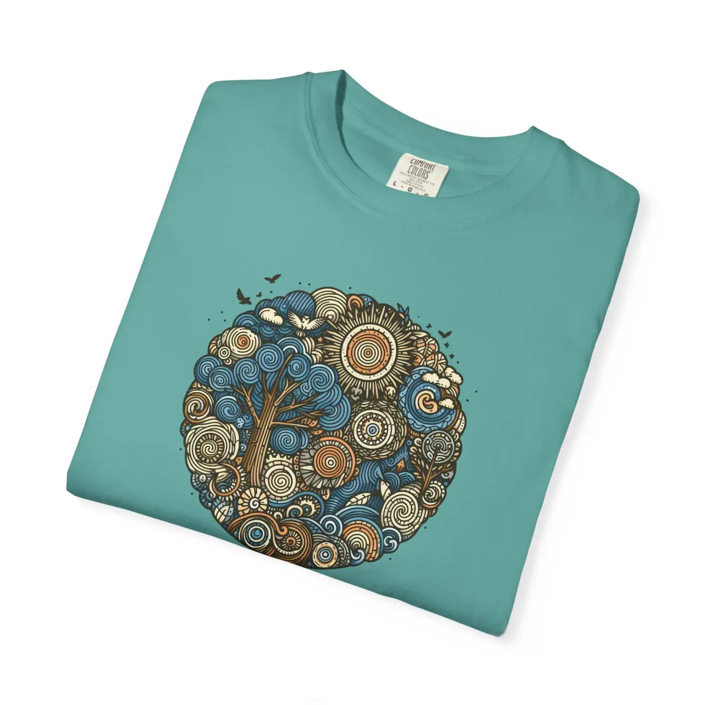 Trendy Outfits Tee - Nature Inspired Unisex Easy Low Heat - DipaliZ