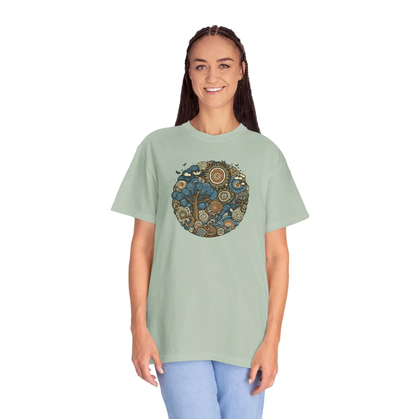 Trendy Outfits Tee - Nature Inspired Unisex Easy Low Heat - DipaliZ