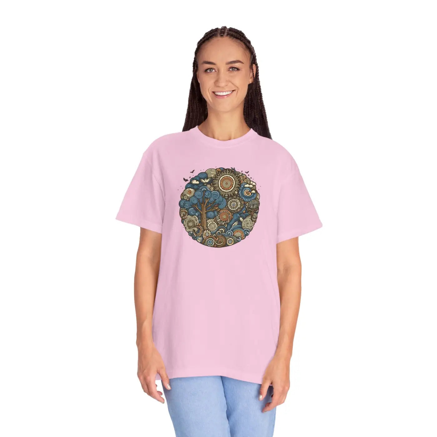 Trendy Outfits Tee - Nature Inspired Unisex Easy Low Heat - DipaliZ