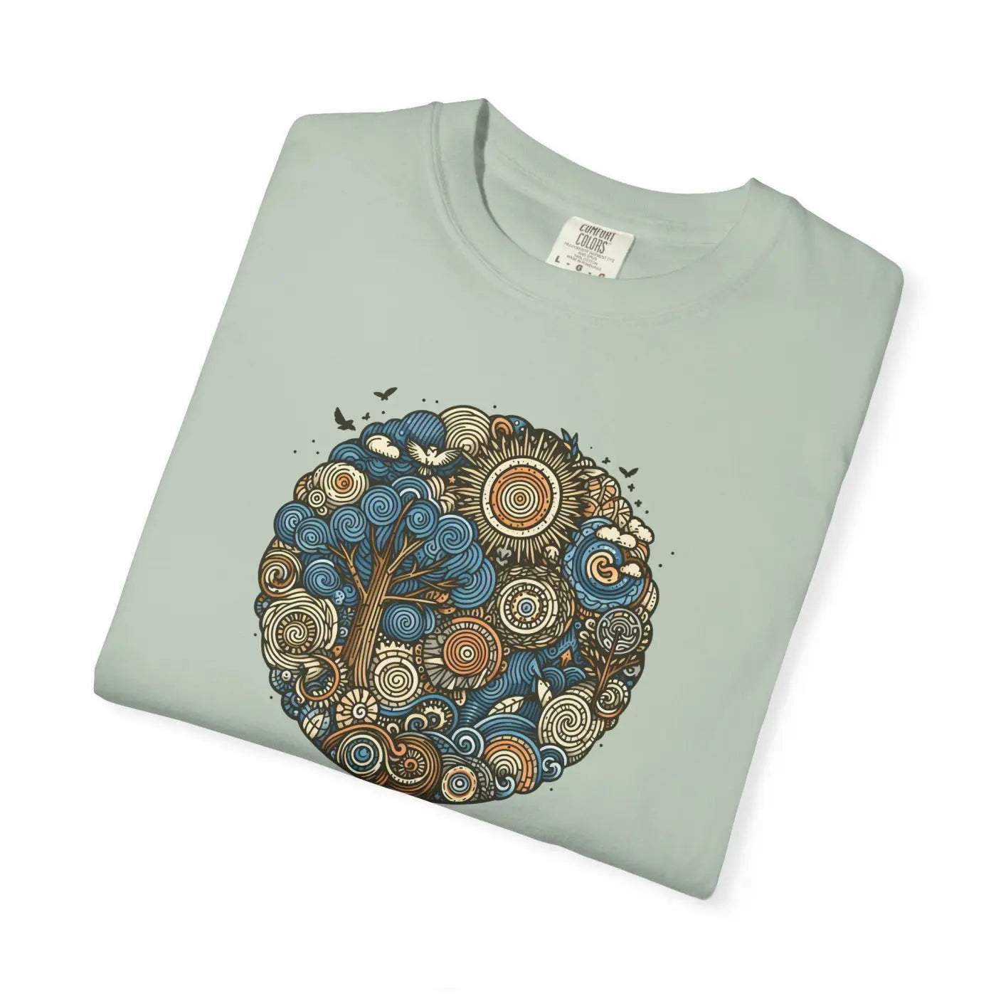Trendy Outfits Tee - Nature Inspired Unisex Easy Low Heat - DipaliZ