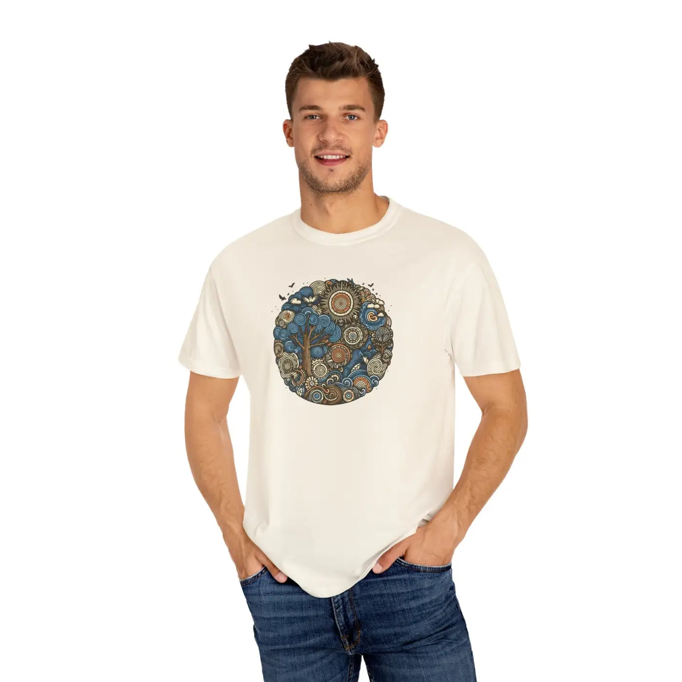 Trendy Outfits Tee - Nature Inspired Unisex Easy Low Heat - DipaliZ