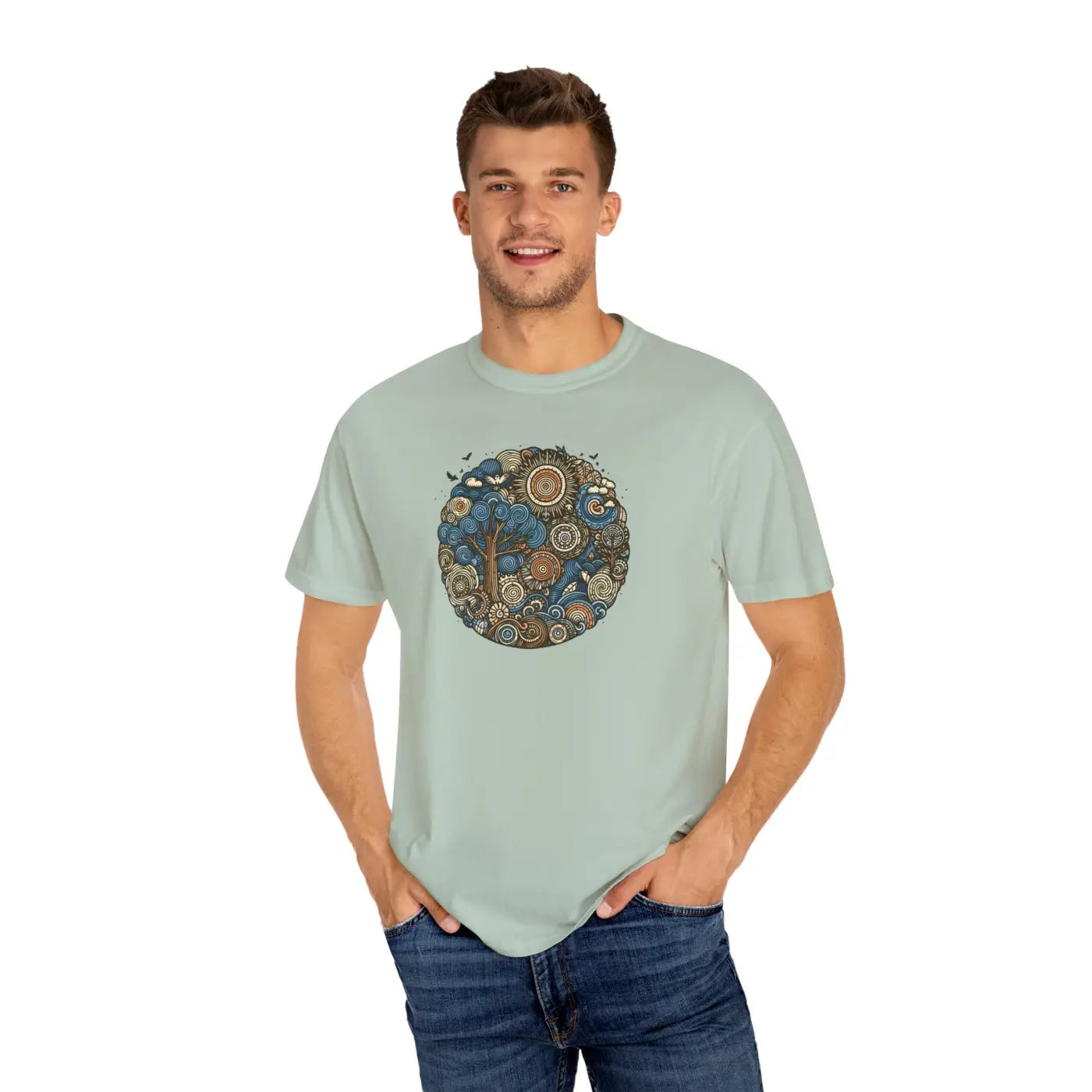 Trendy Outfits Tee - Nature Inspired Unisex Easy Low Heat - DipaliZ