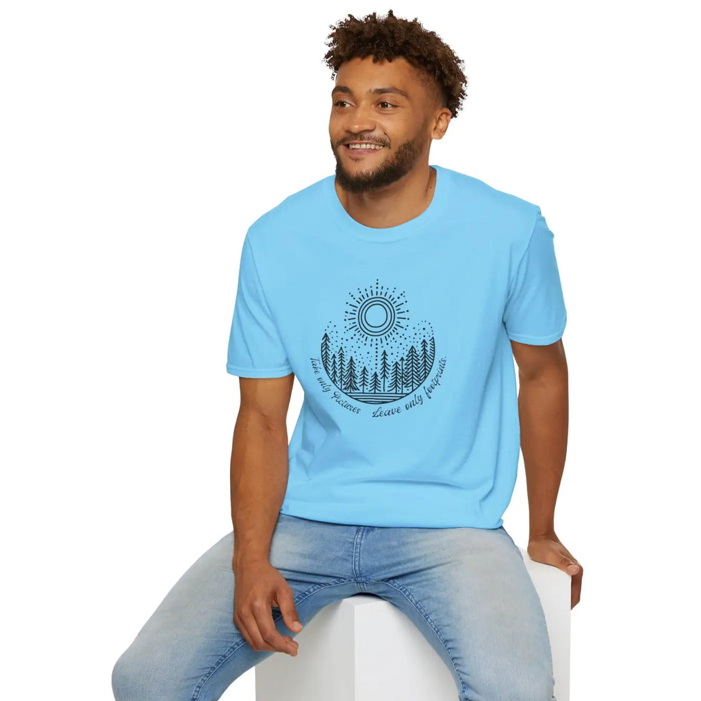 Unisex Softstyle T-Shirt - Nature Lovers Design - DipaliZ