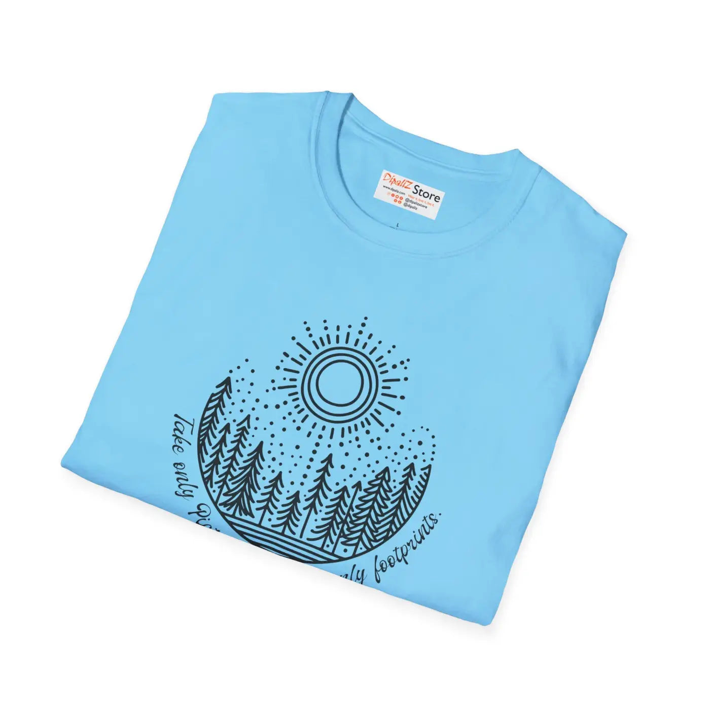 Unisex Softstyle T-Shirt - Nature Lovers Design - DipaliZ
