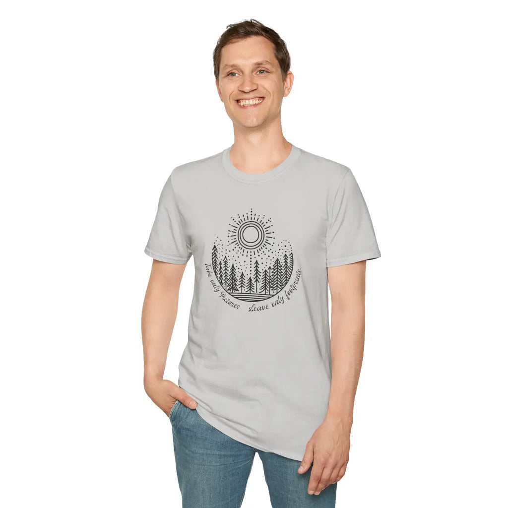 Unisex Softstyle T-Shirt - Nature Lovers Design - DipaliZ