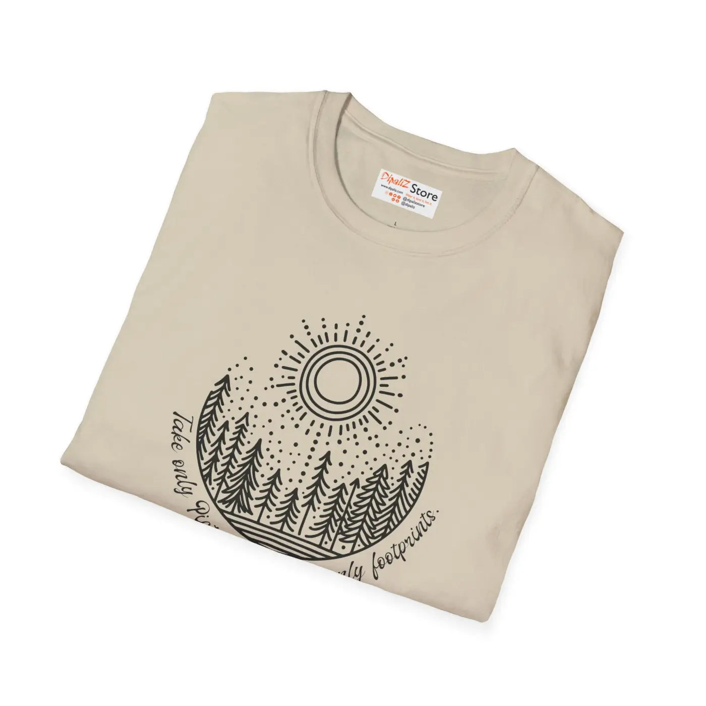 Unisex Softstyle T-Shirt - Nature Lovers Design - DipaliZ