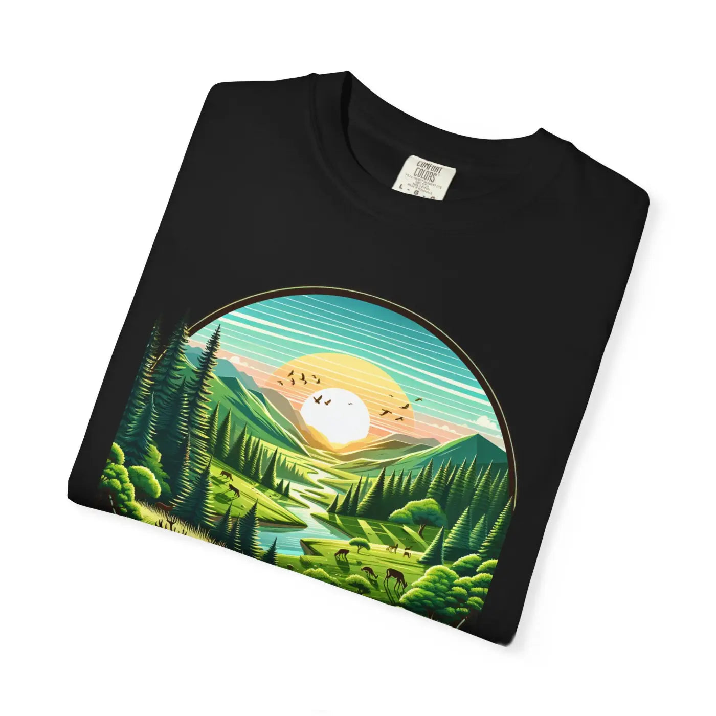 Relaxed Fit Graphic Tee - Outdoor Lovers Adventure Shirt - DipaliZ
