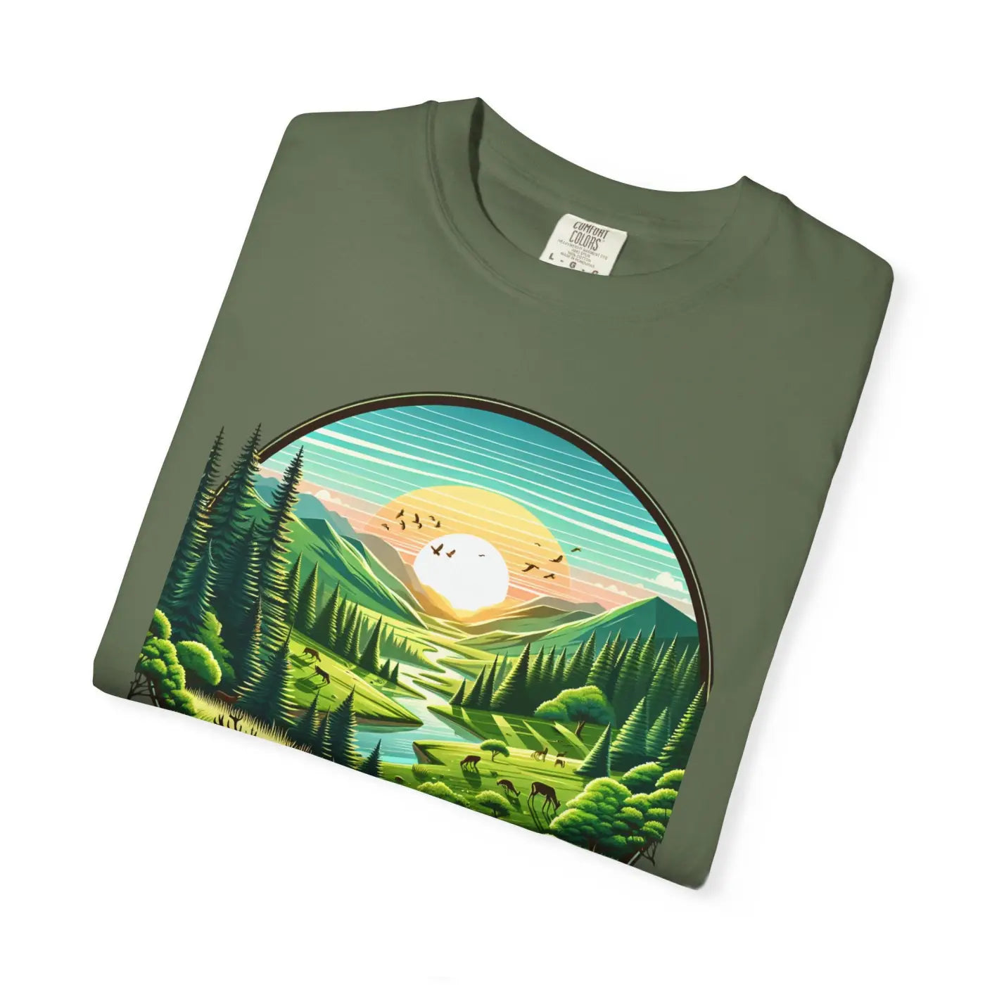 Relaxed Fit Graphic Tee - Outdoor Lovers Adventure Shirt - DipaliZ