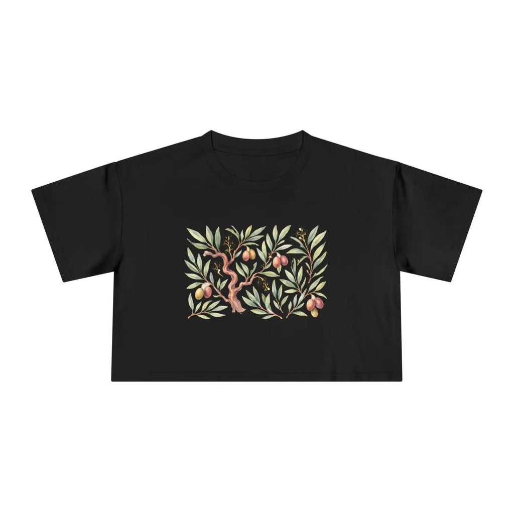 Plant Lover Shirt - Eco Chic Summer Crop Tee - DipaliZ