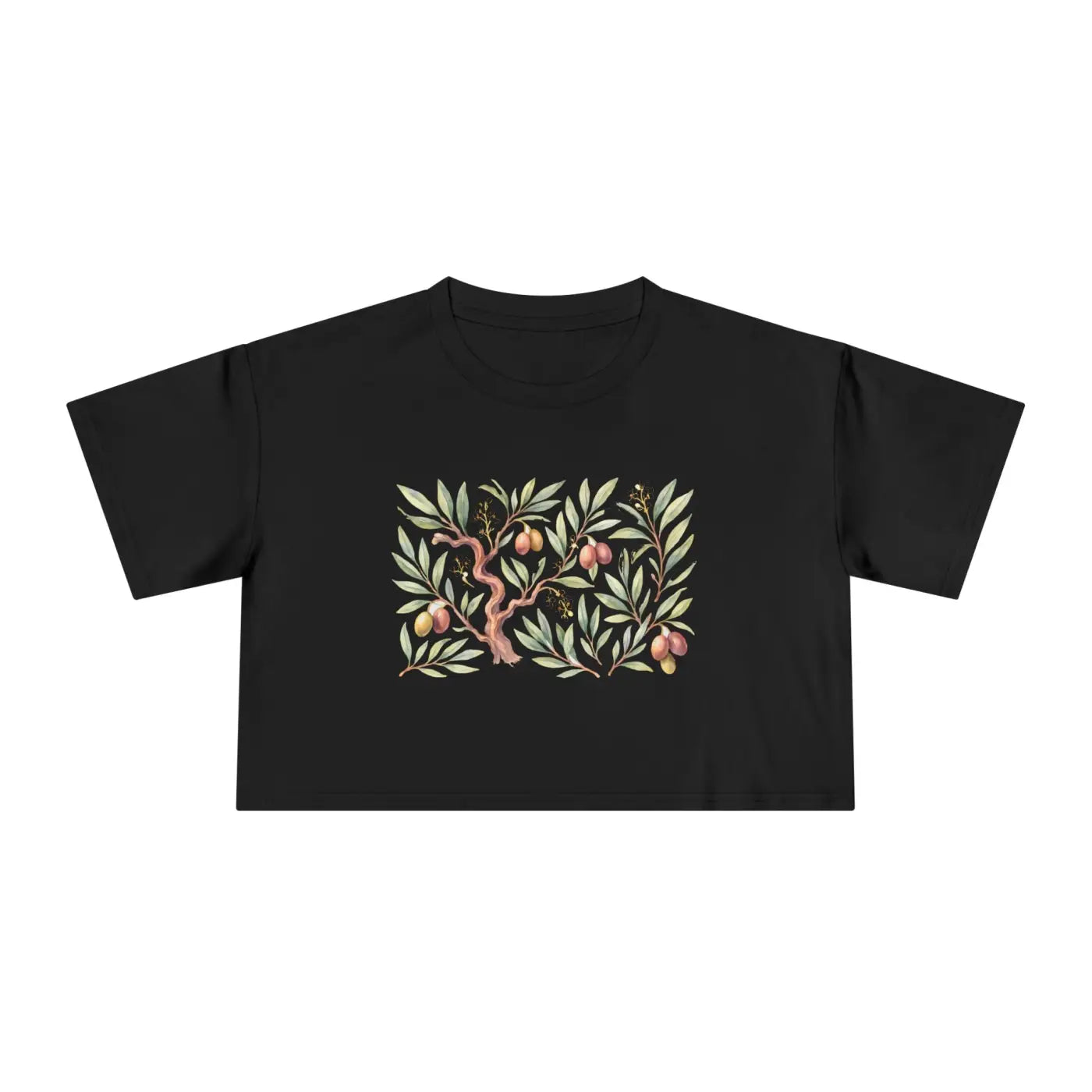 Plant Lover Shirt - Eco Chic Summer Crop Tee - DipaliZ