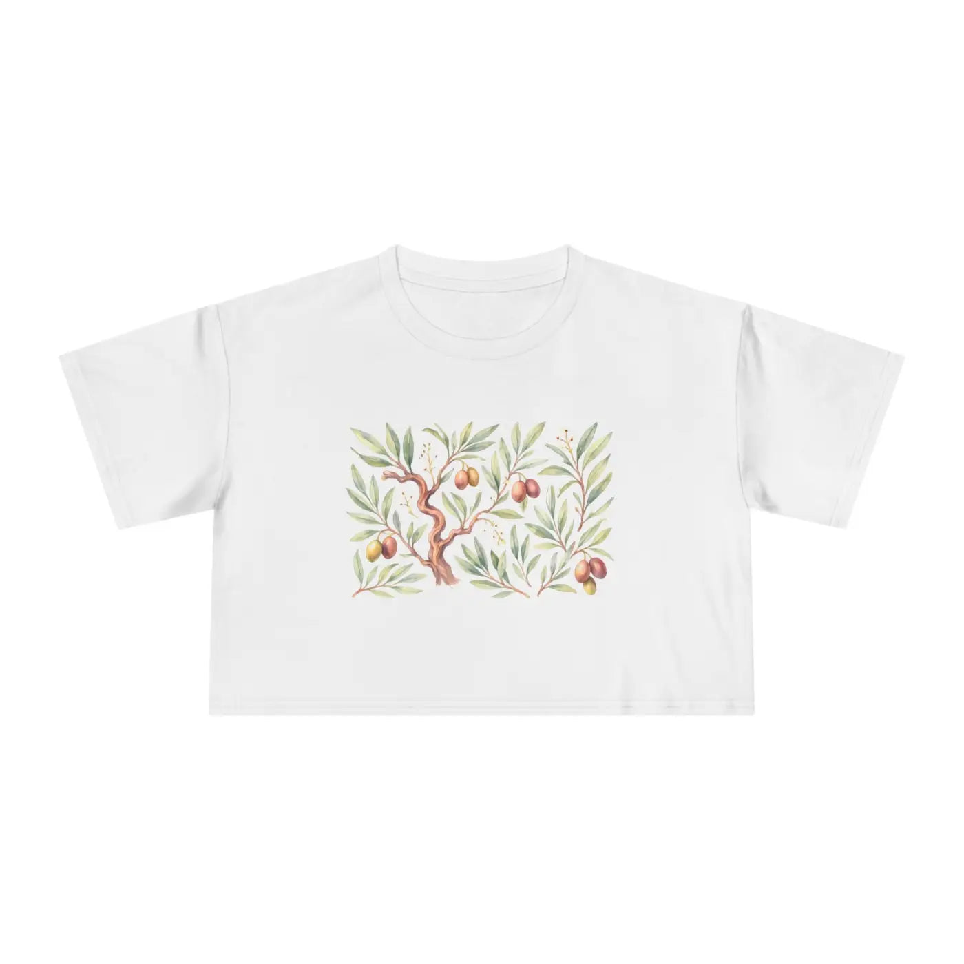 Plant Lover Shirt - Eco Chic Summer Crop Tee - DipaliZ